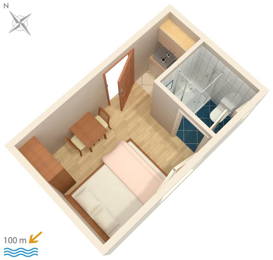Apartments By The Sea Podaca, Makarska - 516 Εξωτερικό φωτογραφία